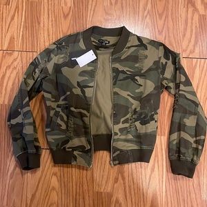 FashionNova Camouflage In The City Jacket- Camo
